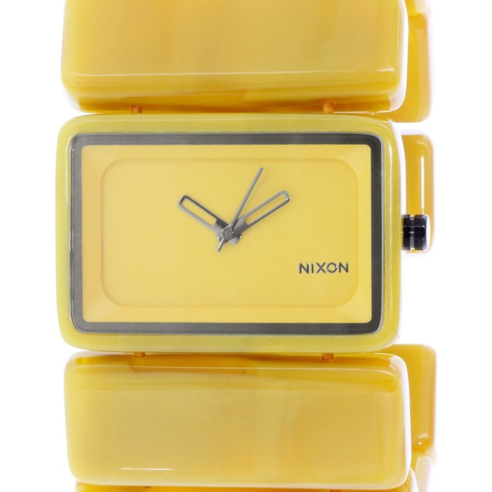 Nixon Women's The Vega Chunky Watch in Yellow